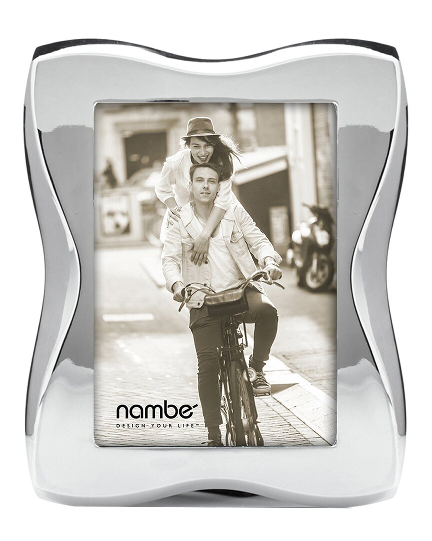 Nambe Nambé Bella 4x6 Frame In Gray