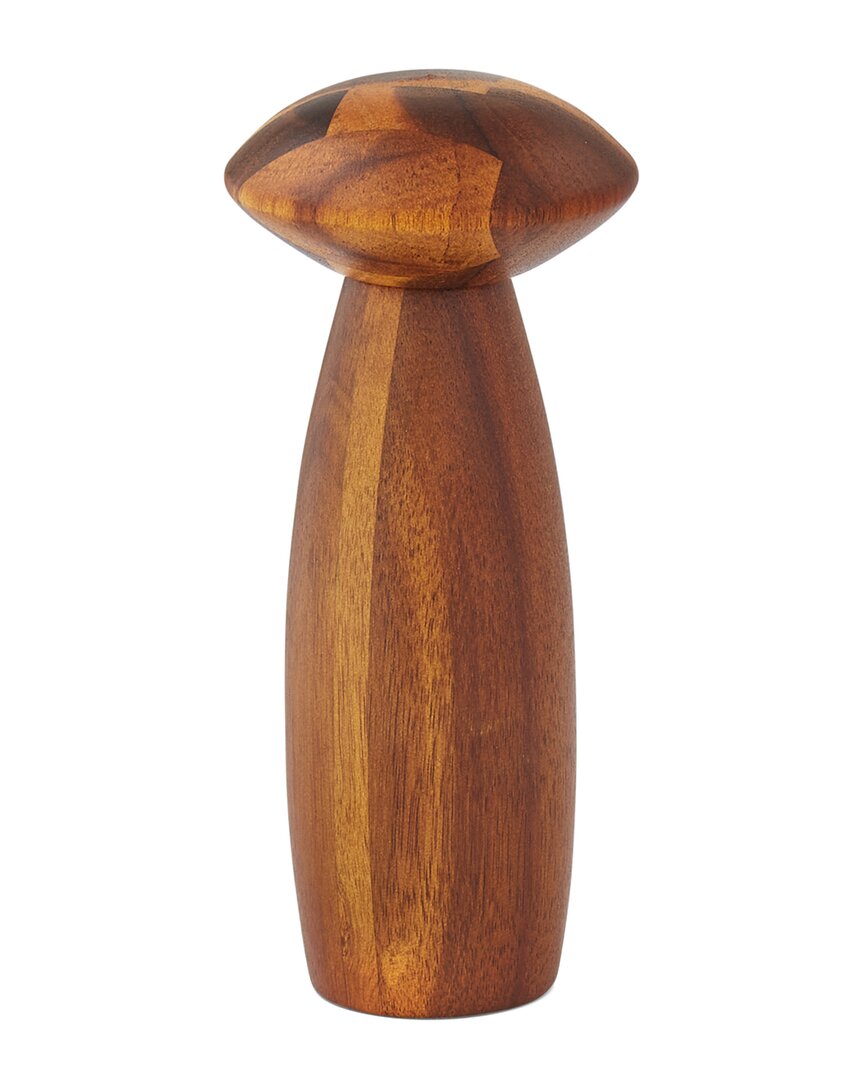 Nambe Nambé Contour Medium Pepper Mill In Brown