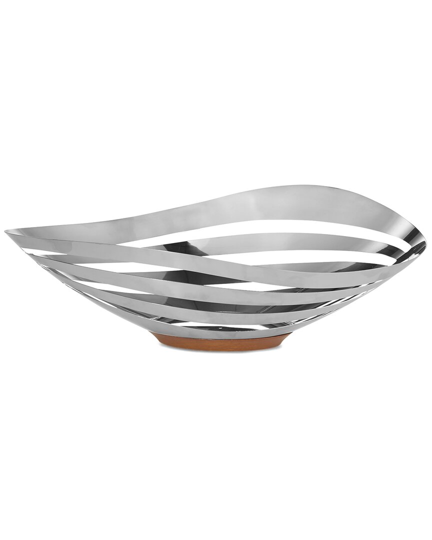 Nambe Nambé Pulse Bread/fruit Bowl In Brown