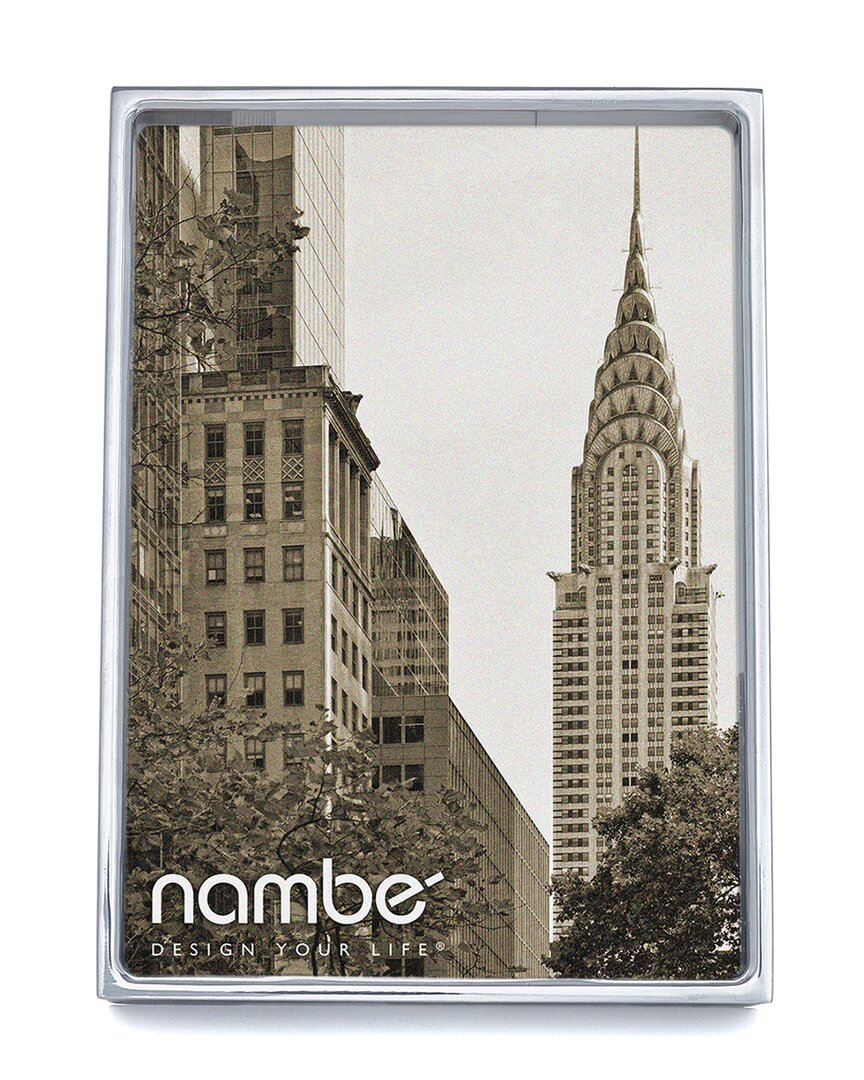 Shop Nambe Nambé Treso 5x7 Frame In Silver