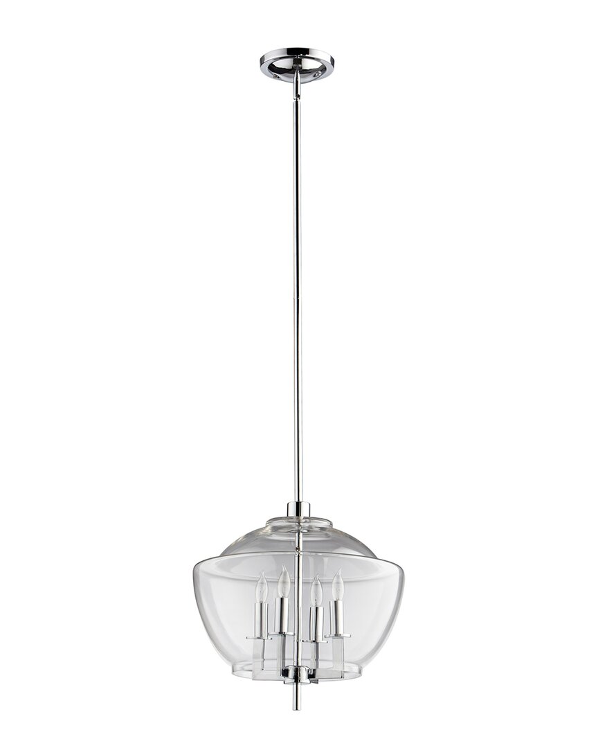 Shop Cyan Design Empoli Pendant 4-light In Silver