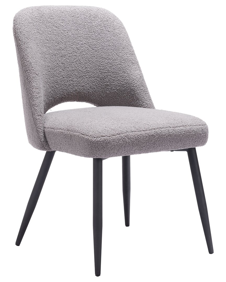 Zuo Modern Teddy Dining Chair In Gray