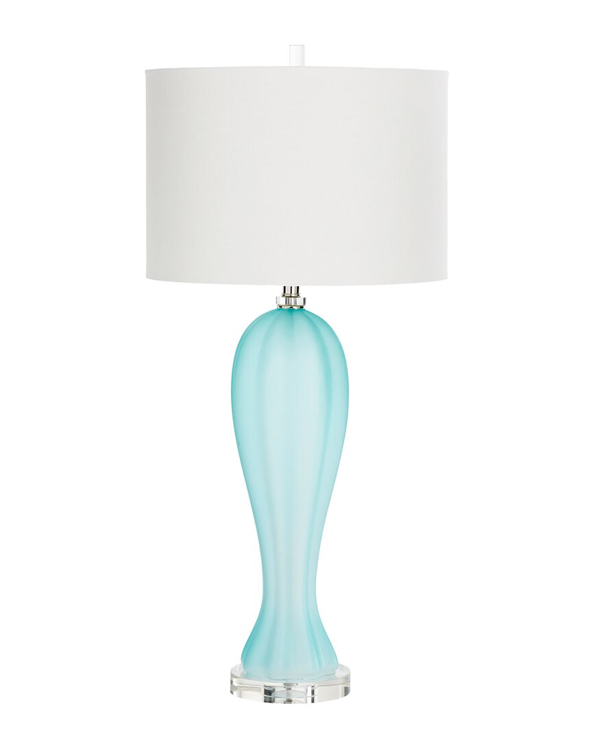 Shop Cyan Design Aubrey Table Lamp In Green