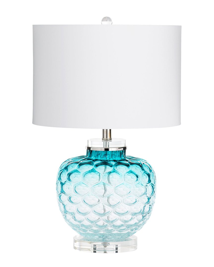Shop Cyan Design Ballard Table Lamp In Blue