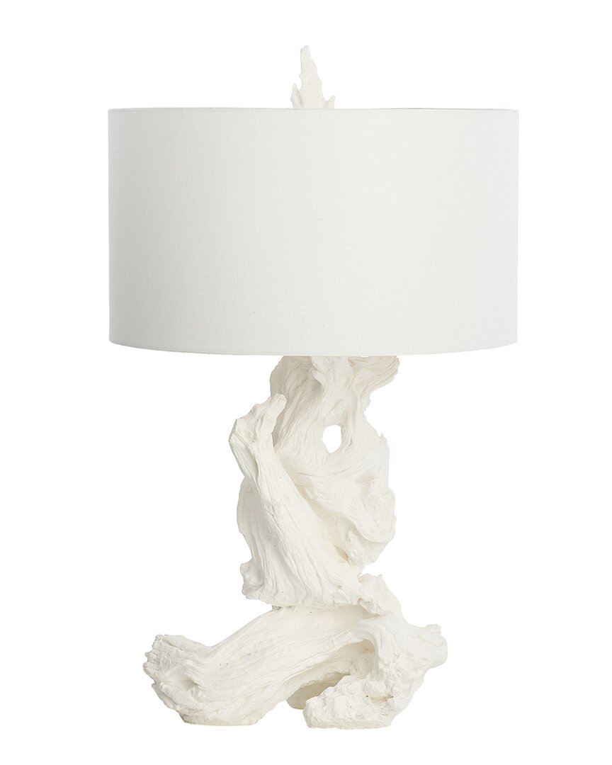 Shop Cyan Design Driftwood Table Lamp In White