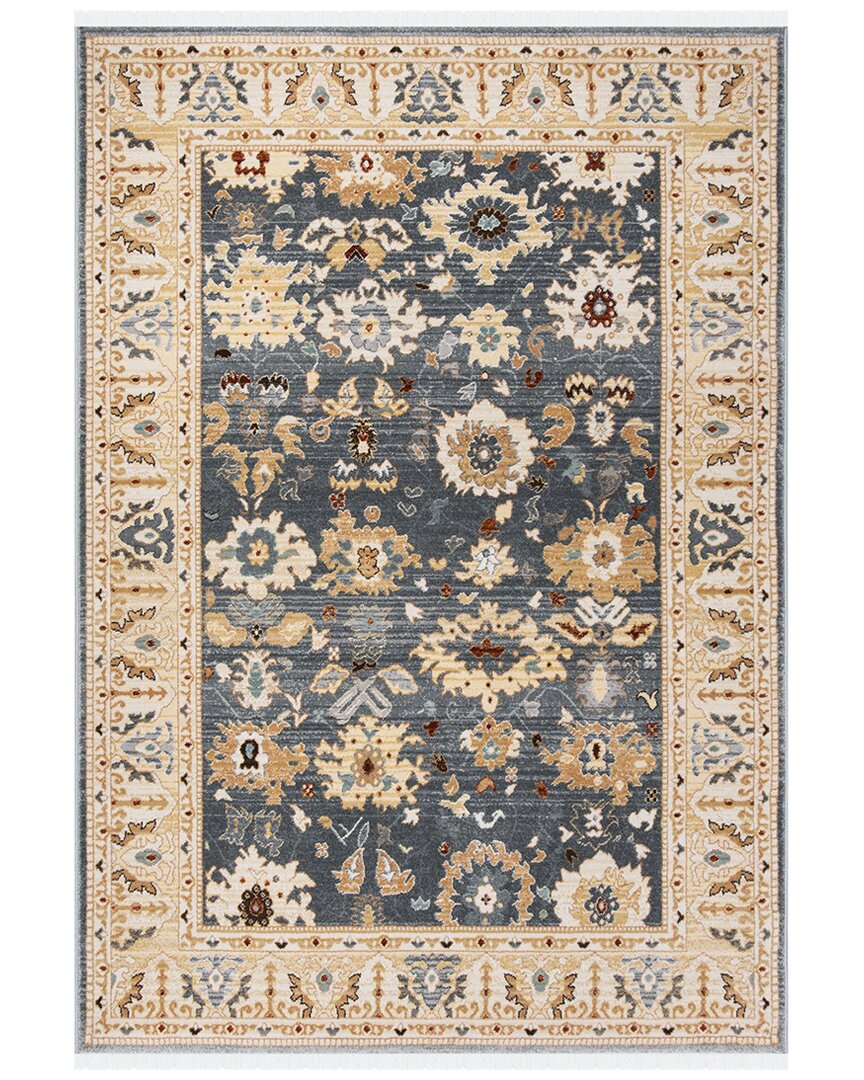Ralph Lauren Lauren Marie Flat Weave Rug In Gray