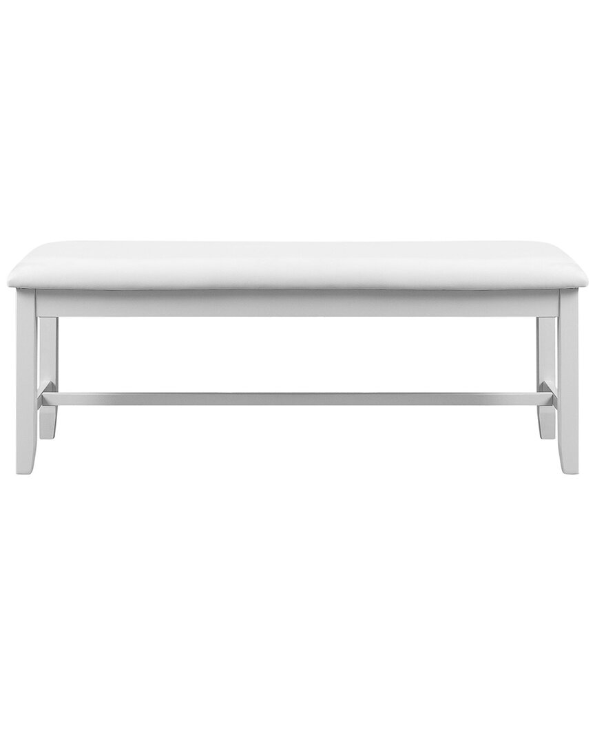 Camden Isle Kendal Dining Bench In White