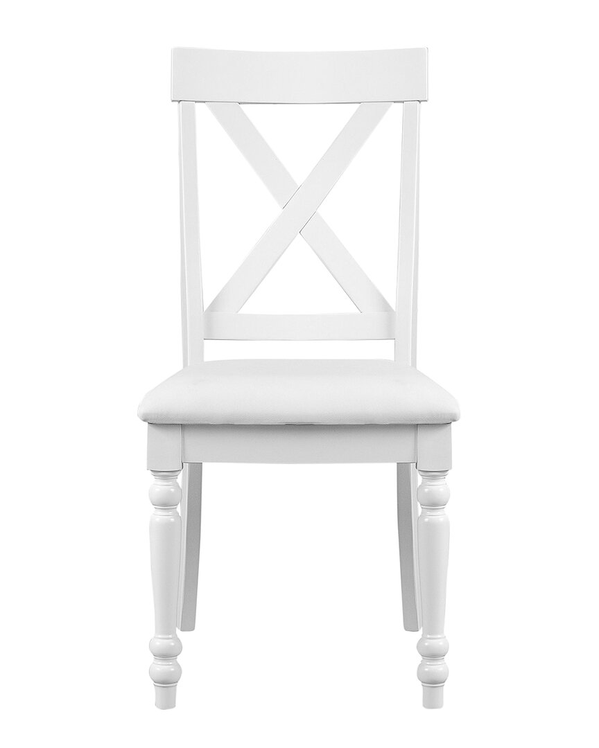 Camden Isle Set Of 2 Philippe Dining Chair In White