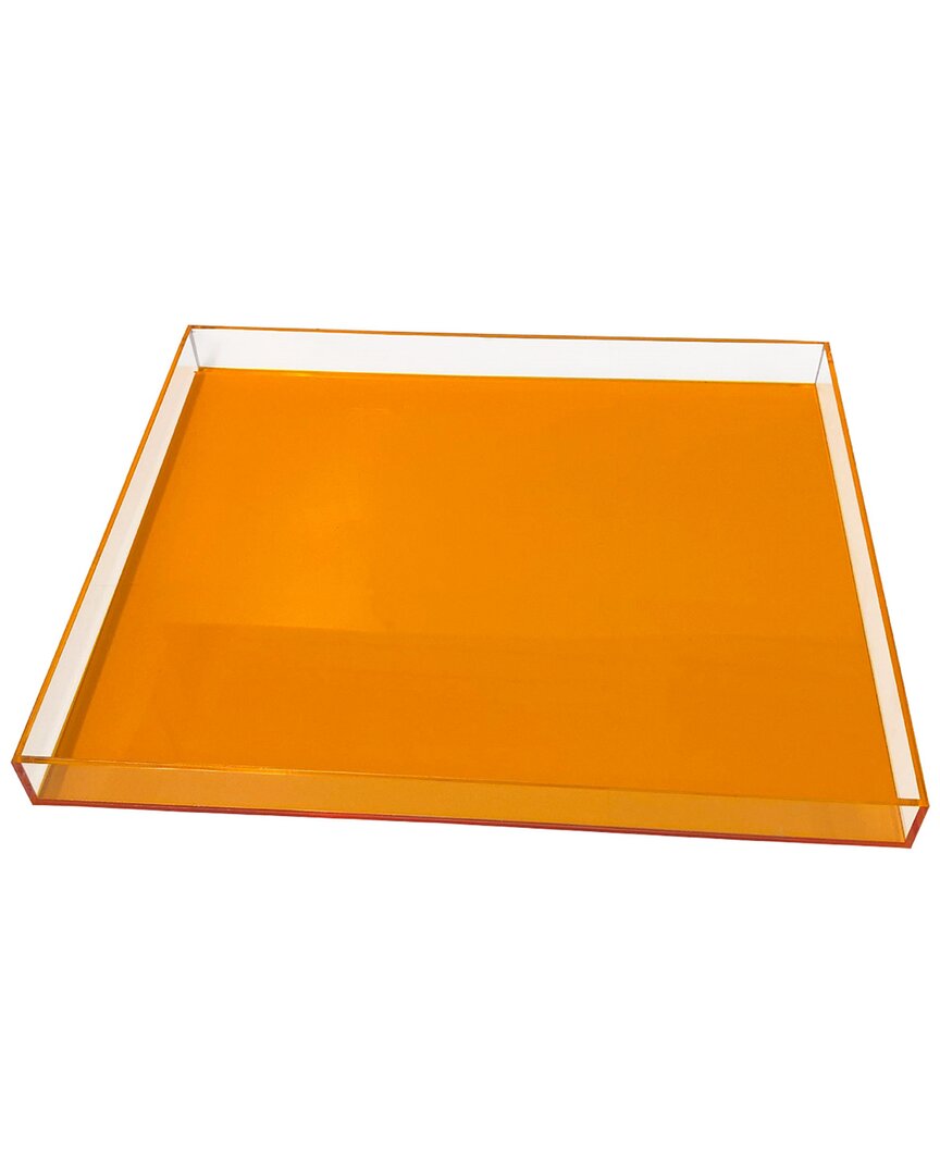 R16 Large Tray In Orange