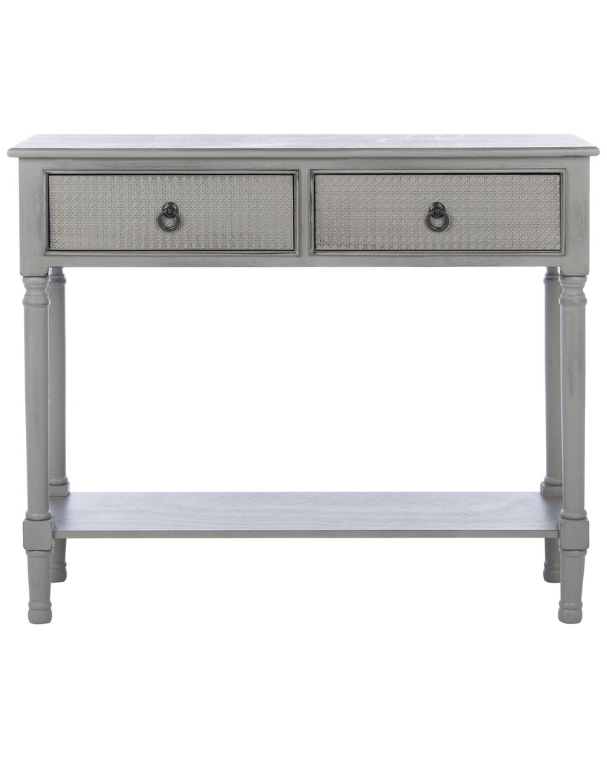 Safavieh Haines 2-drawer Console Table In Grey