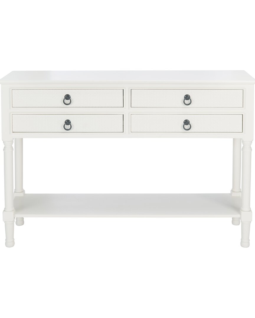 Safavieh Haines 4-drawer Console Table In White