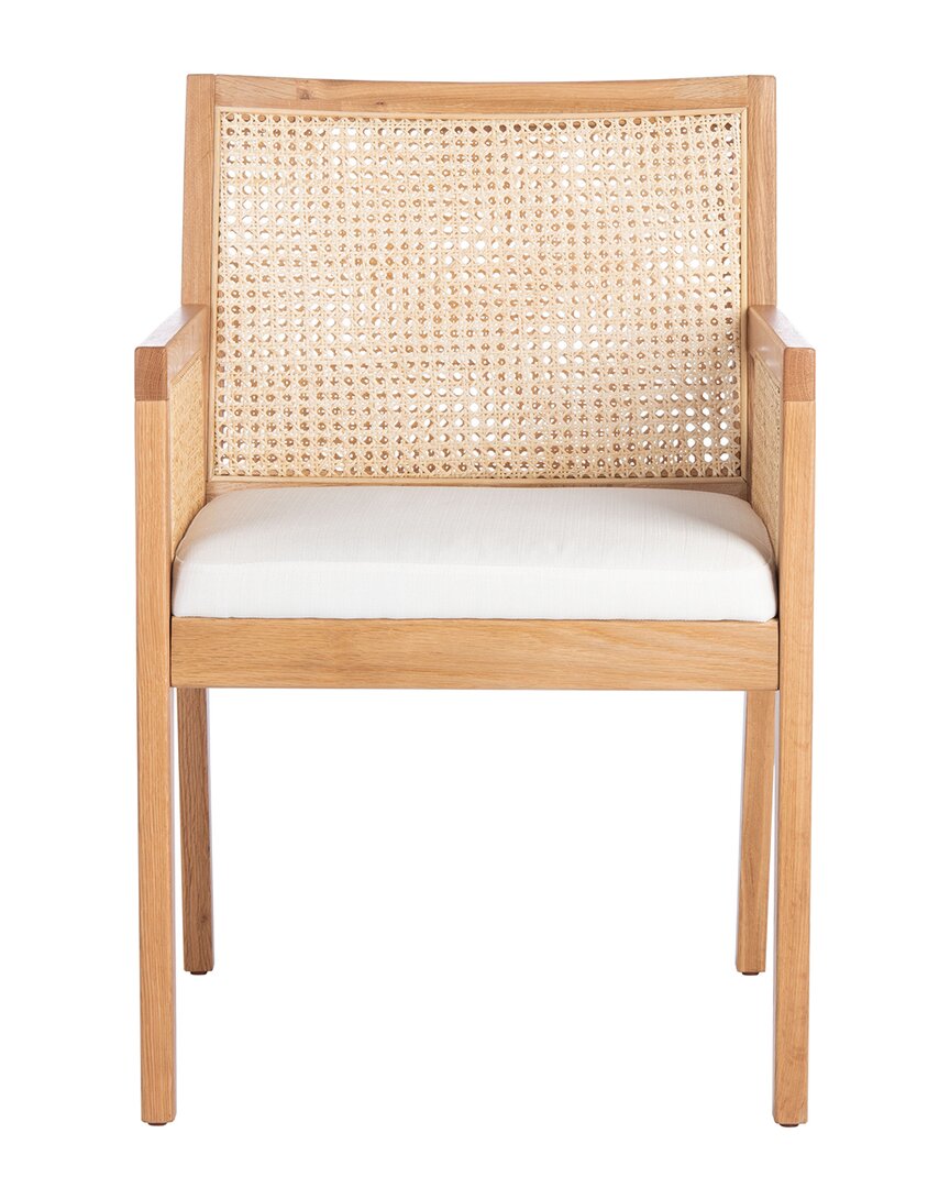 Safavieh Couture Malik Rattan Dining Chair In Natural
