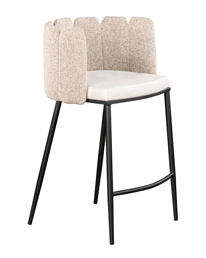 Statements By J Marbella Counter Chair In White