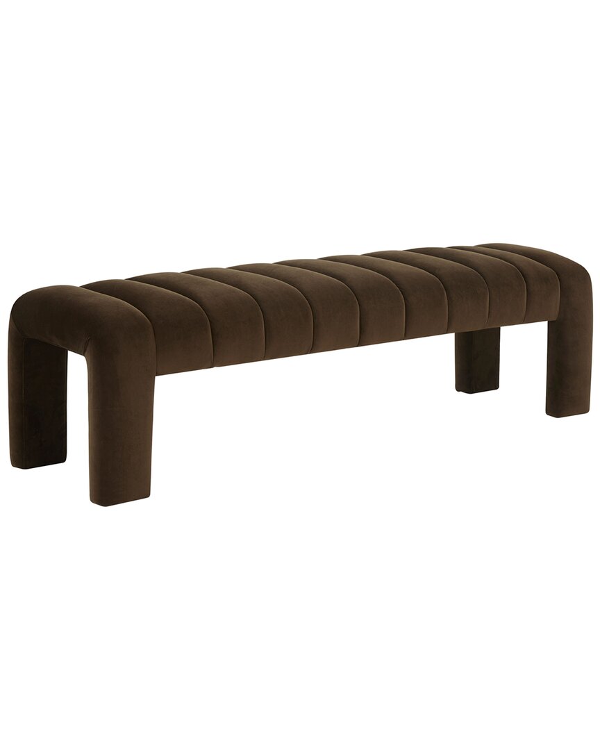 Safavieh Couture Bellissima Channel Tufted Bench