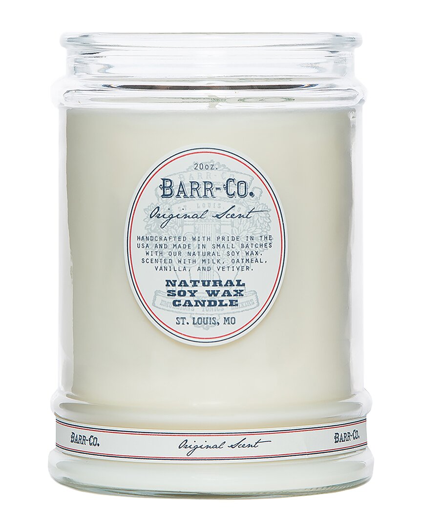 Barr-co. Original Scent Tumbler Candle In Clear