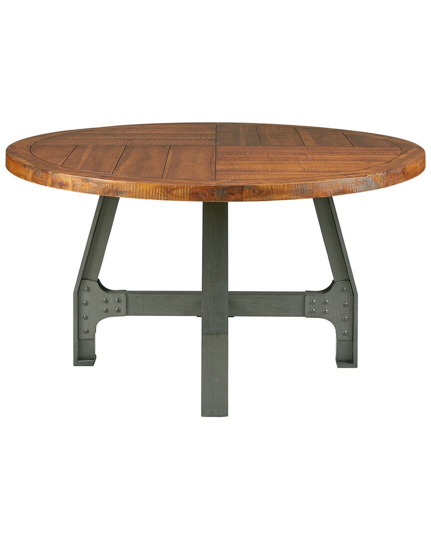 Shop Ink+ivy Lancaster Round Dining/gathering Table In Brown
