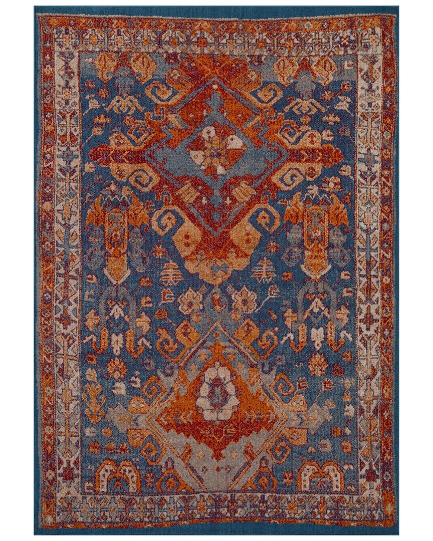 Luxe Weavers Discontinued  Incas Rug In Blue