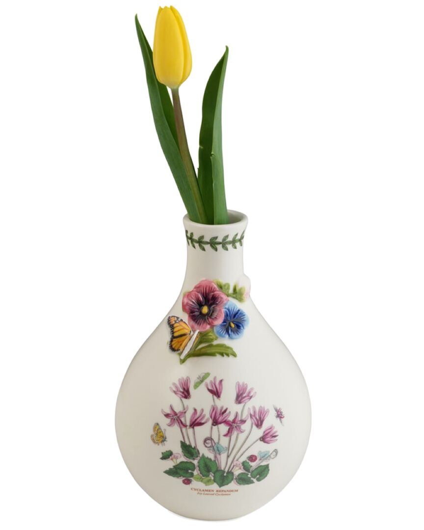 Shop Portmeirion Botanic Garden Bouqet Cyclamen Small Vase In White