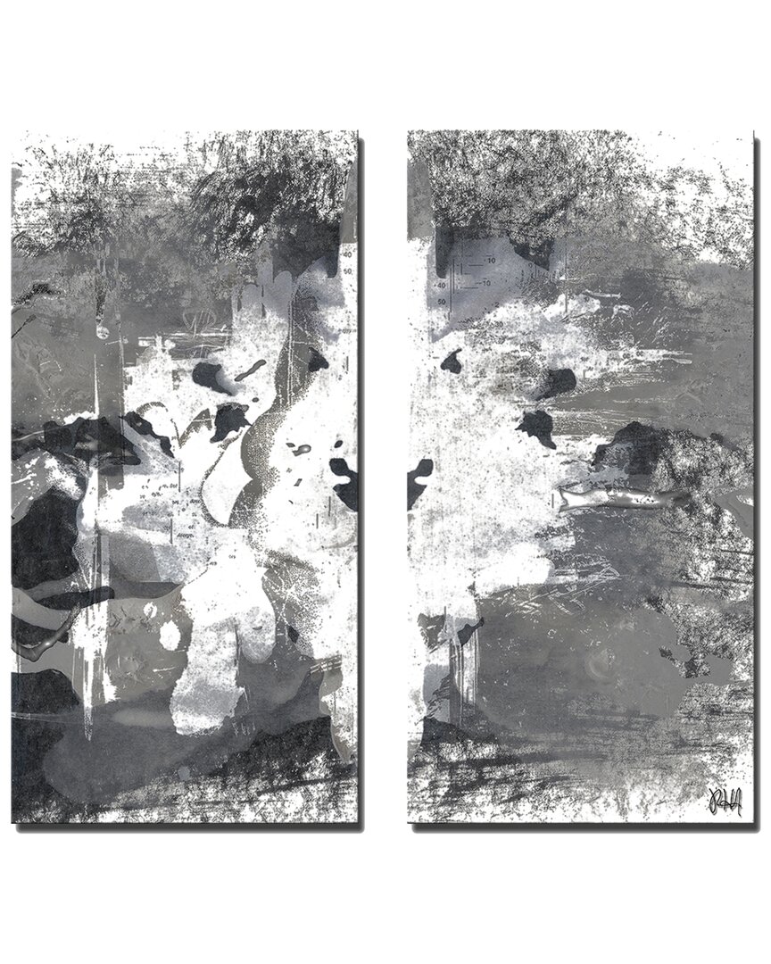 Ready2hangart Inkd Xii Wrapped Canvas Wall Art By Tristan Scott