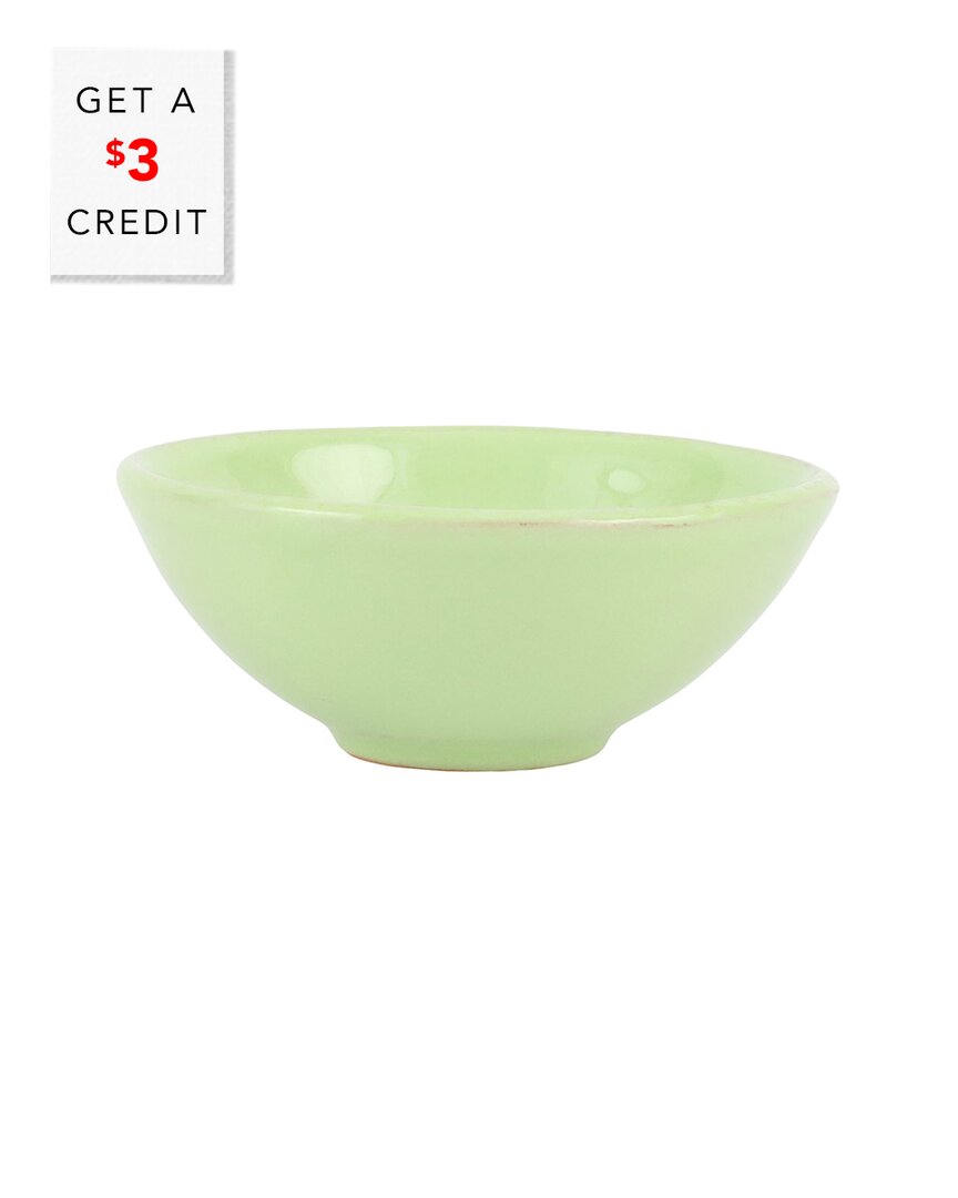 Shop Vietri Cucina Fresca Dipping Bowl With $3 Credit In Green