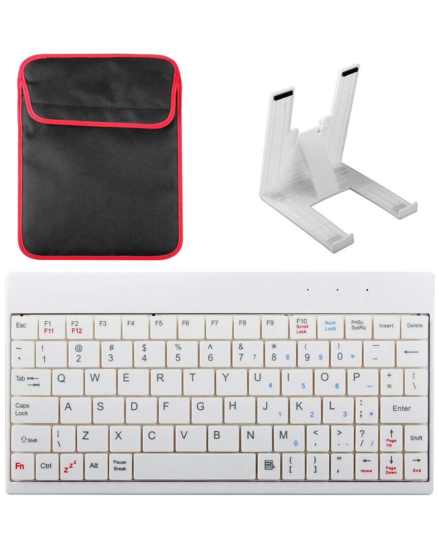 Fresh Fab Finds Gpct 80 Keys Mini Usb Wired Keyboard In White