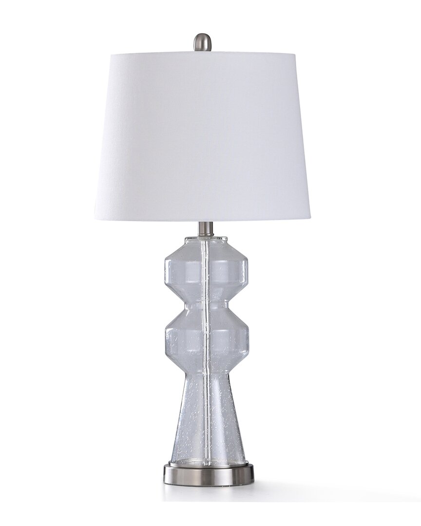 Stylecraft Nova Table Lamp In White