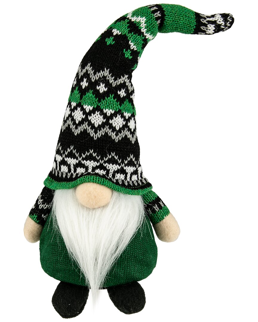 Shop Northlight 11.5in Led Lighted St. Patrick's Day Boy Gnome In Green