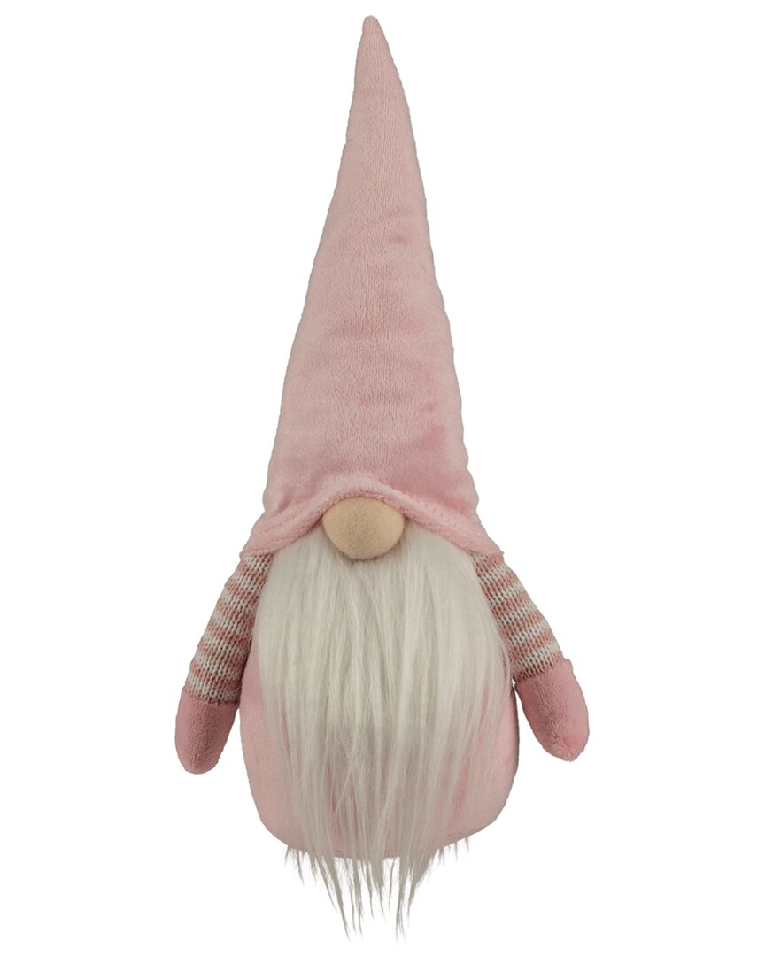 Shop Northlight 12in Spring Gnome Figure In Pink