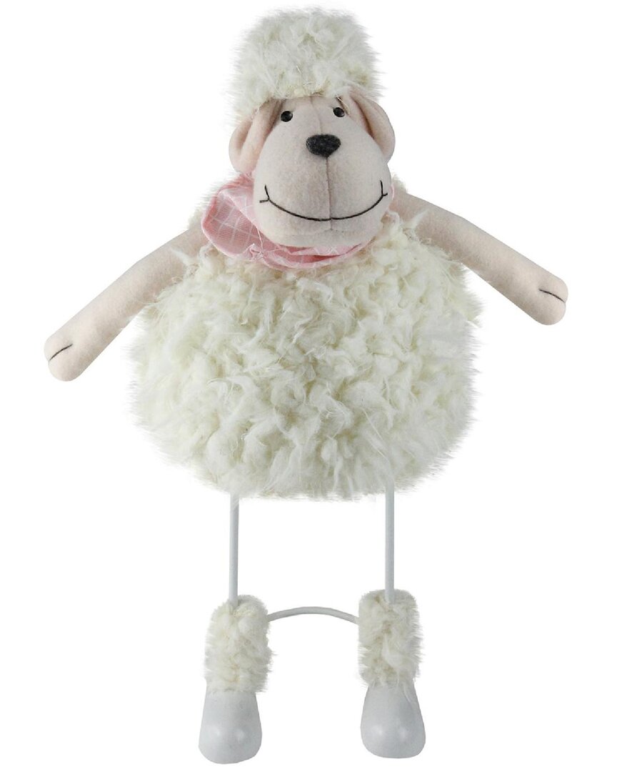NORTHLIGHT NORTHLIGHT 16IN SHAKING SHEEP WITH BANDANNA EASTER DŽCOR