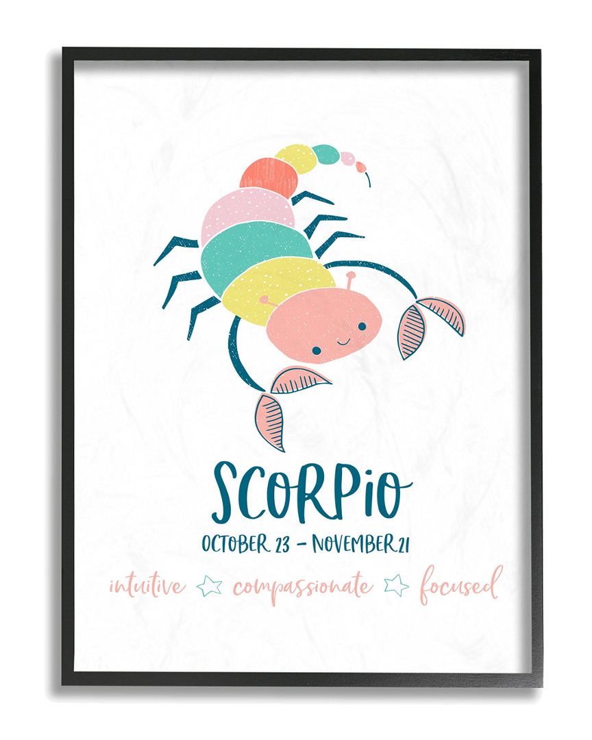 Stupell Fun Modern Zodiac Scorpio