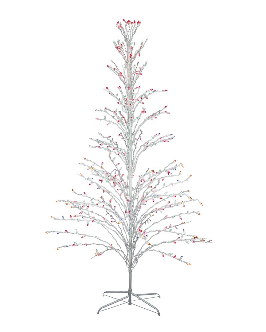 Northlight 6ft White Cascade Twig Tree Christmas Outdoor Decor In White