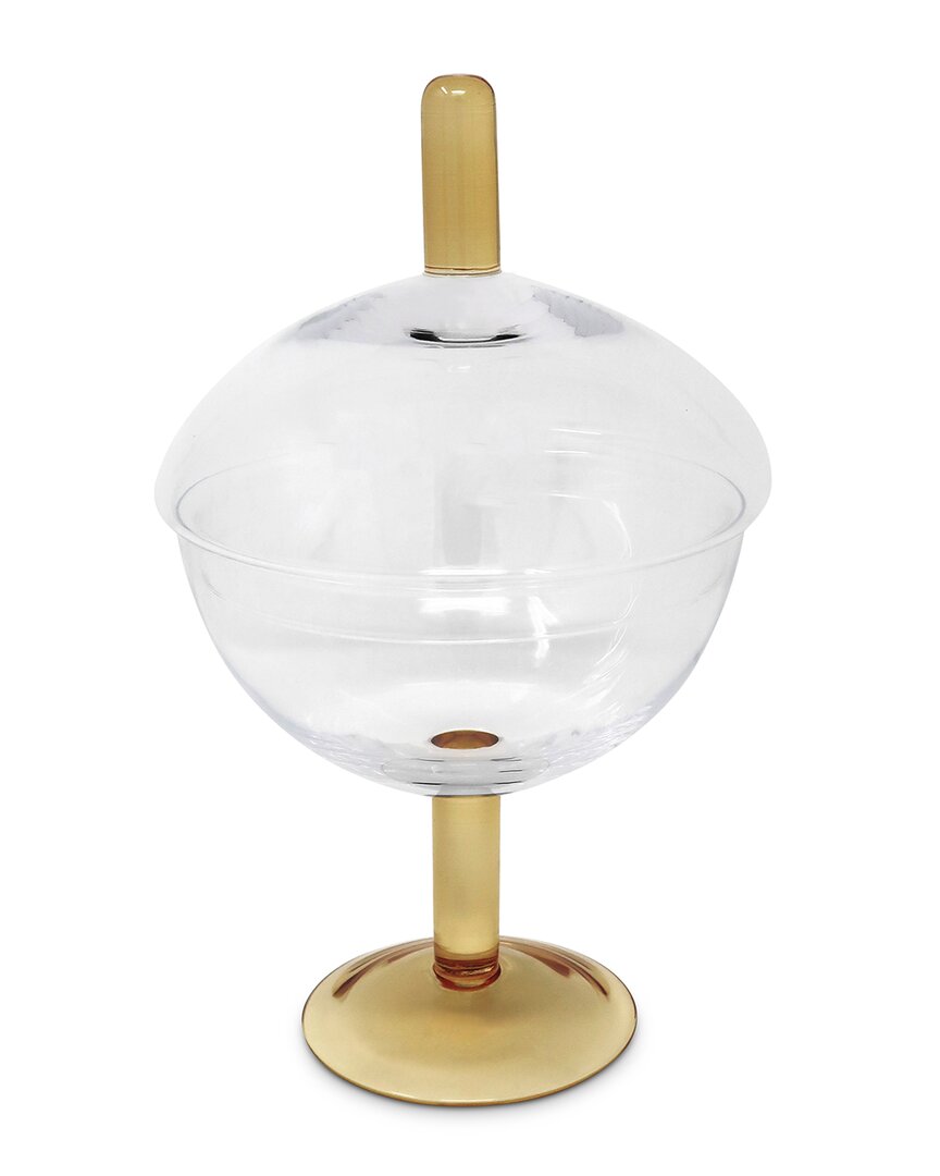 Vivience Stem Glass Jar