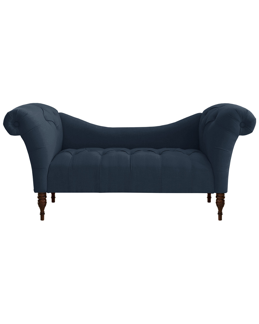 Skyline Furniture Chaise Lounge In Blue