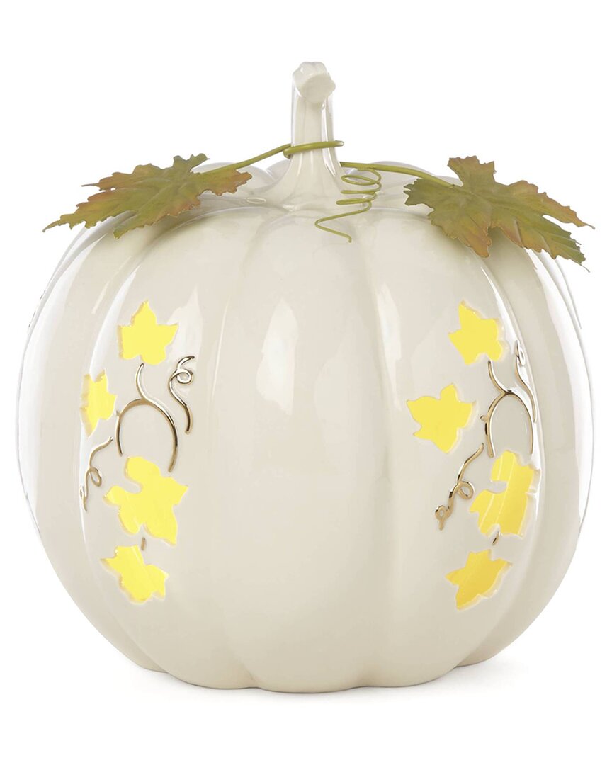Lenox Lighted Pumpkin Medium Centerpiece