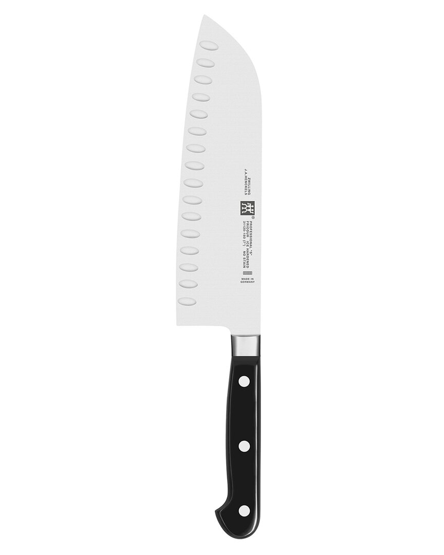 ZWILLING J.A. HENCKELS ZWILLING JA HENCKELS PROFESSIONAL S 7IN HOLLOW EDGE SANTOKU KNIFE