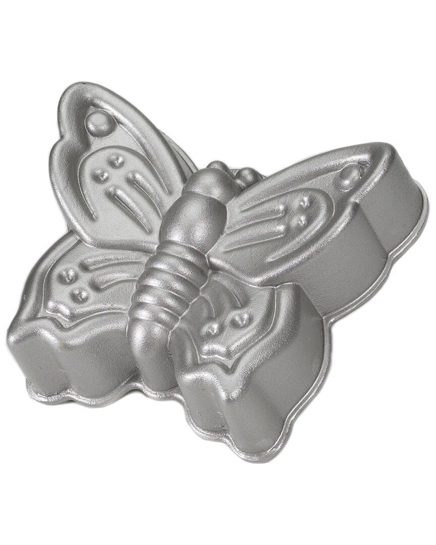Nordic Ware Butterfly Cake Pan In Metallic