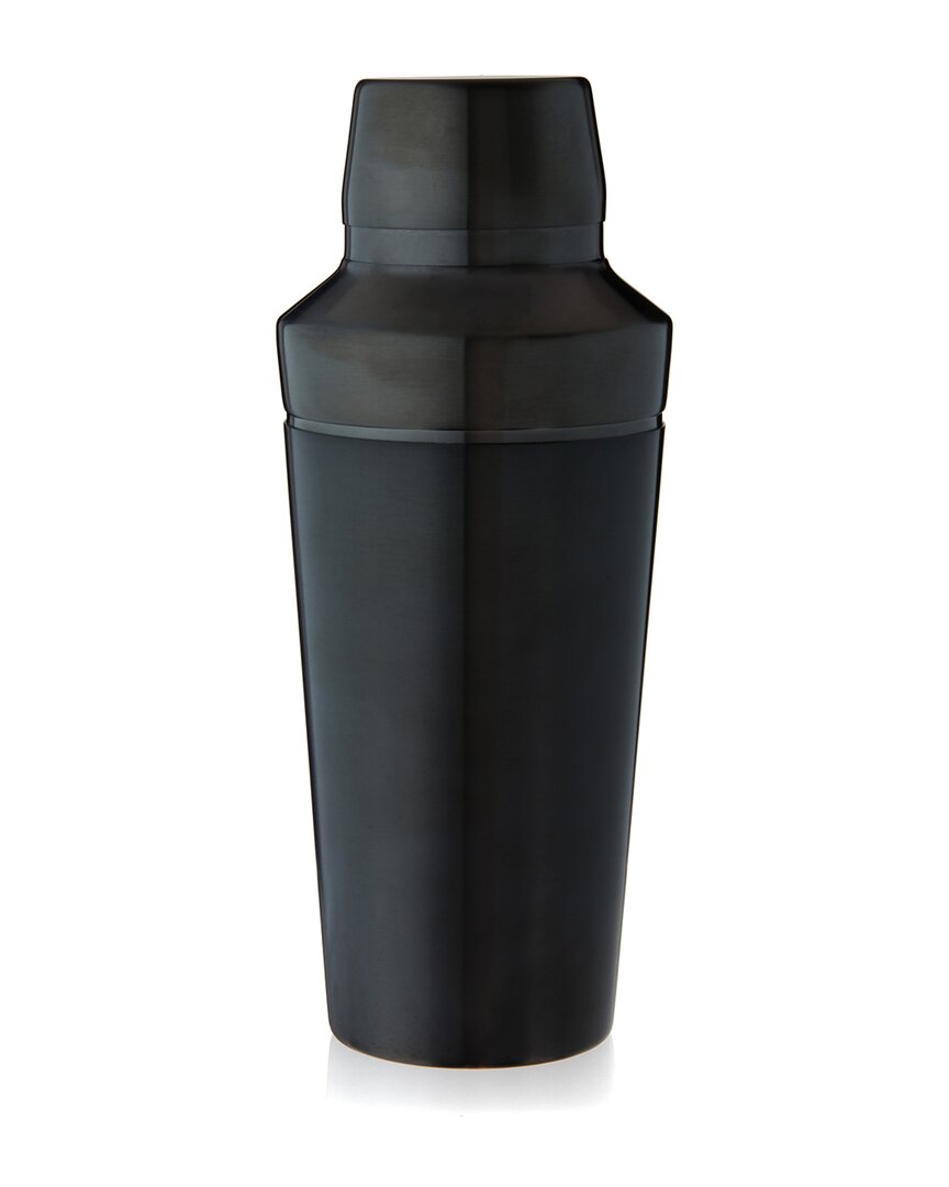 Shop Viski Titanium Cocktail Shaker In Black