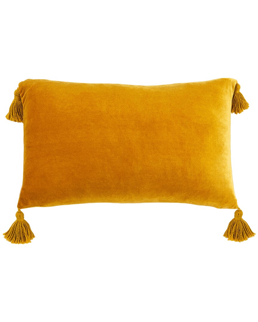 Safavieh Amberlin Pillow In Mustard