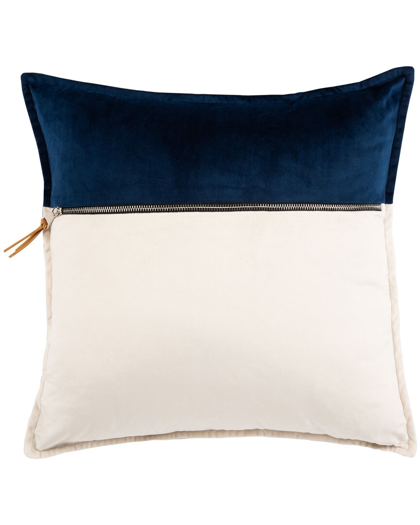 Safavieh Torenia Pillow In Blue