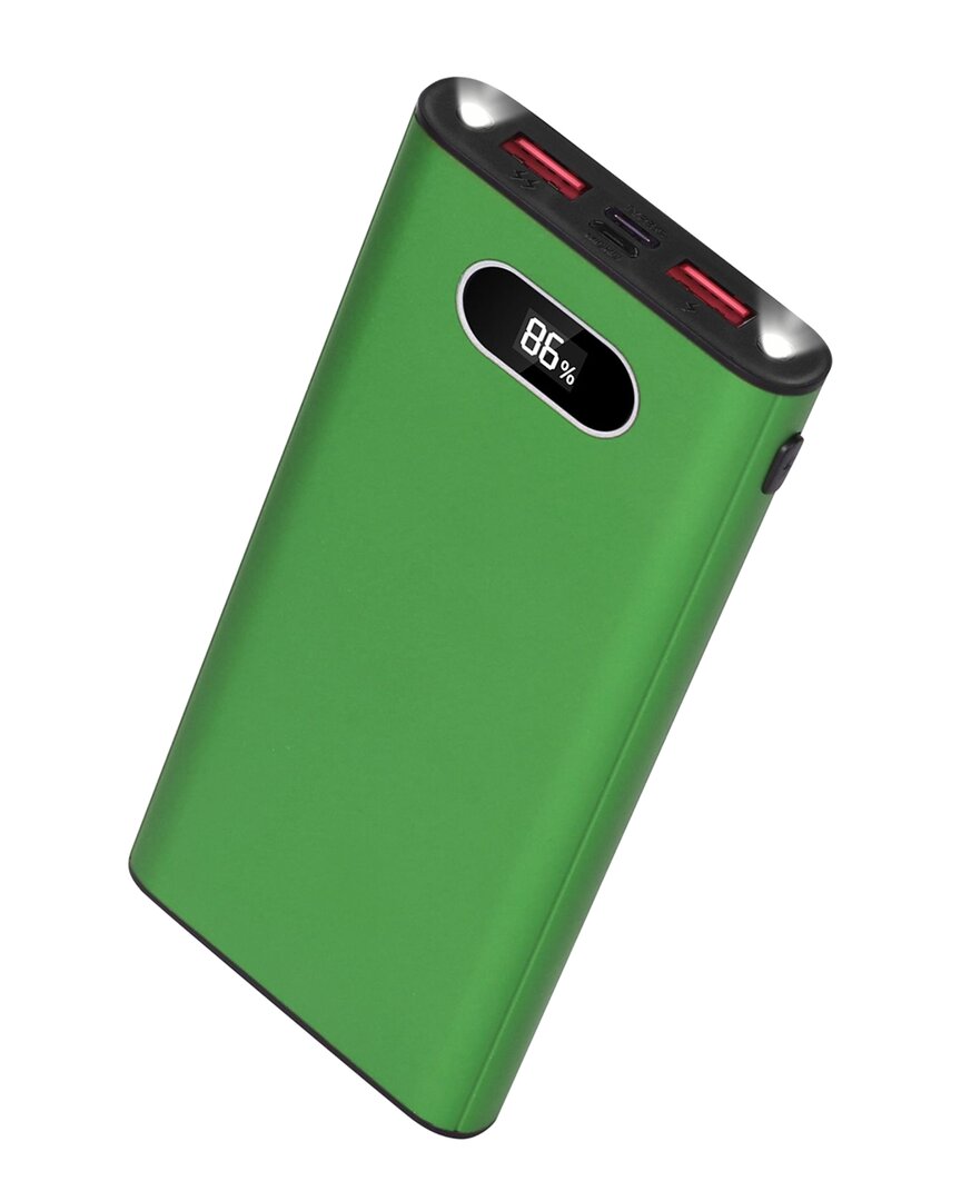 Fresh Fab Finds Imountek Super Fast Charging Power Bank With Flashlight In Green