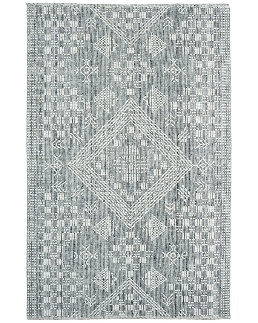 Obeetee Flatweave Layla Rug In Gray