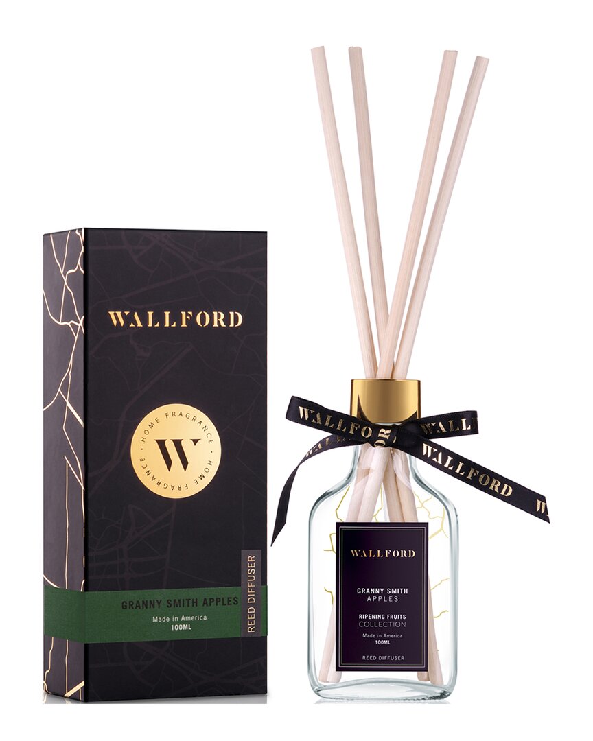Wallford Home Fragrance Granny Smith Apples Reed Diffuser