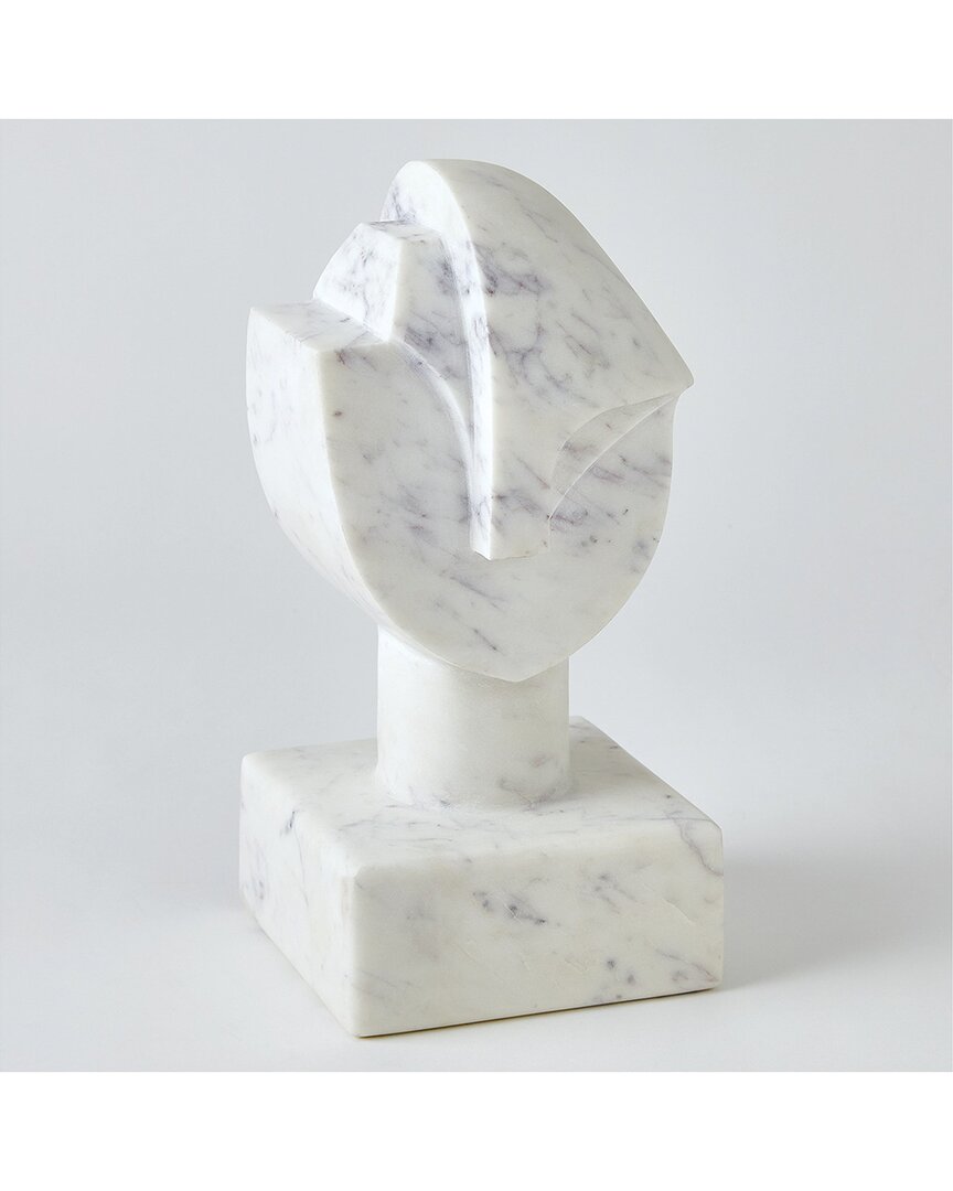 Shop Global Views Mod Marble Portrait Bust