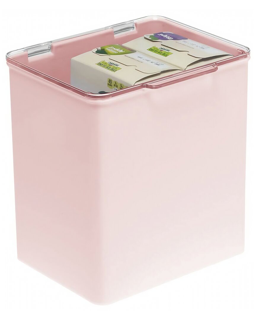 M DESIGN M DESIGN SET OF 2 STORAGE BINS WITH COSMETIC LABELS 