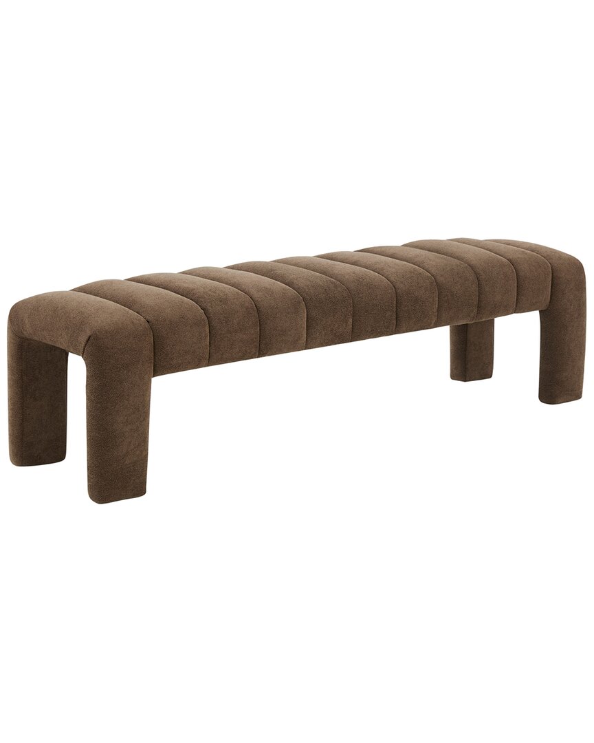 Safavieh Couture Bellissima Channel Tufted Bench