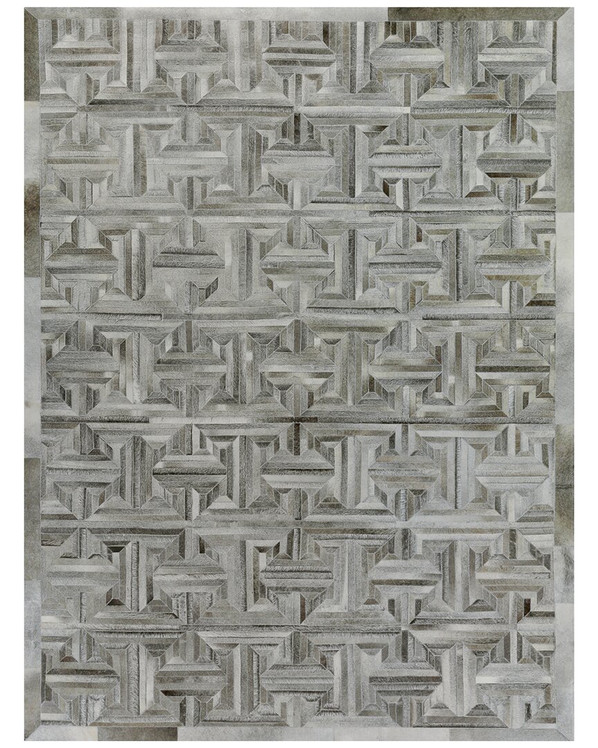 Exquisite Rugs Natural Hide Cowhide Area Rug In Gray