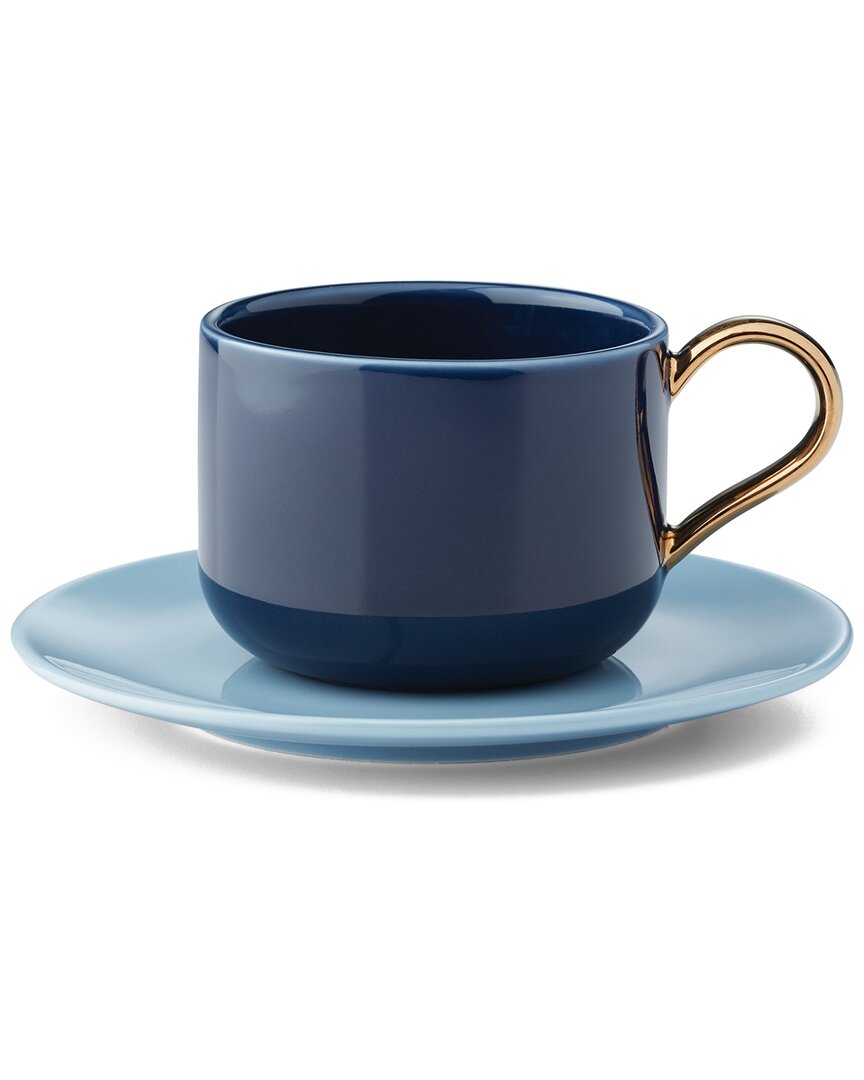 Shop Kate Spade New York Make It Pop Blue Cup/saucer Set