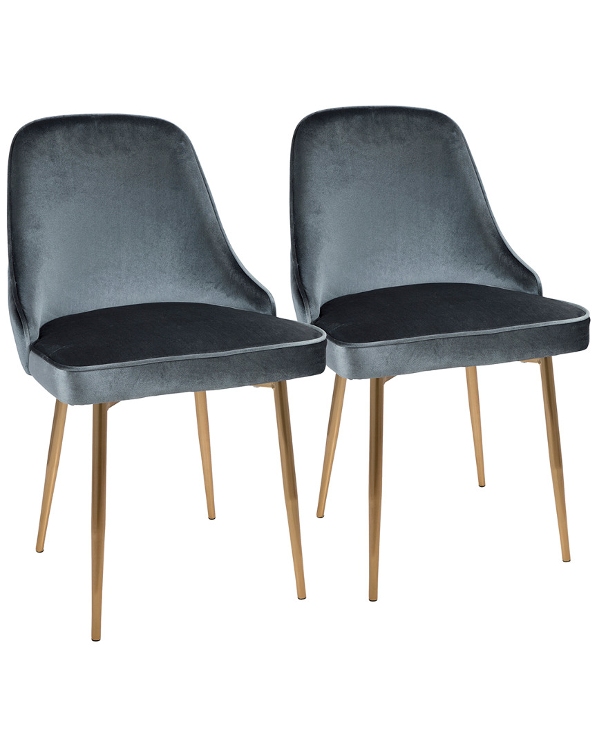 Lumisource Set Of 2 Marcel Dining Chairs