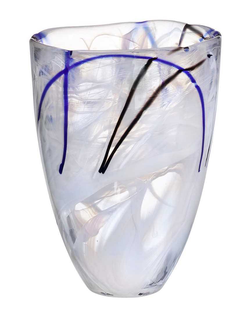 Kosta Boda Contrast Glass Vase
