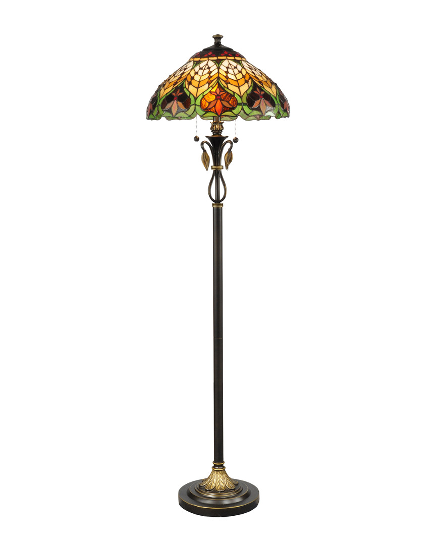 Dale Tiffany Sir Henry Floor Lamp In Multi